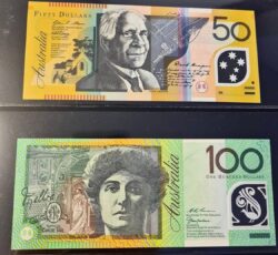 Counterfeit Australian Dollar Banknote